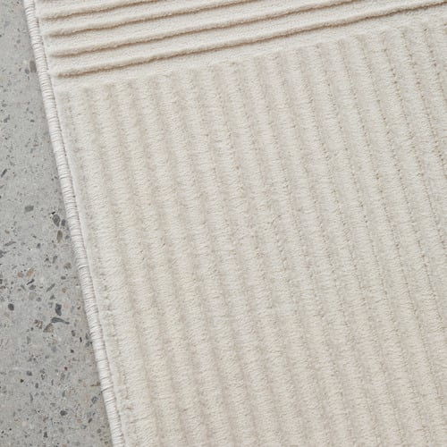 DarrenPalmer Linen Raking Rug | Temple & Webster